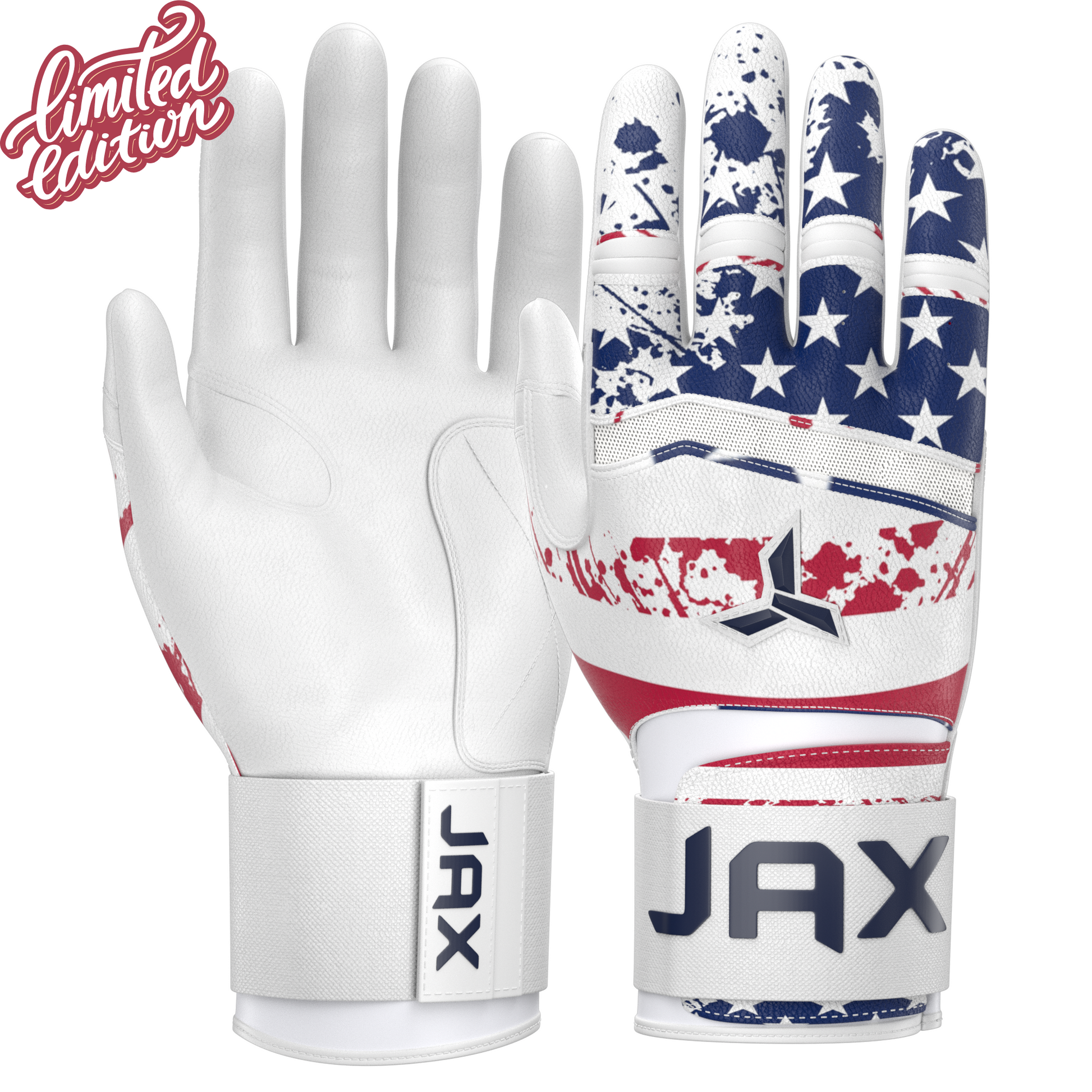 Jax Athletics USA 2024 Batting Gloves | Strap Cuff