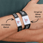Bible Verse Bracelet Bundle – Buy 2 & Get a Free Gift - 2.0 and Original Bible Bands on a wrist.