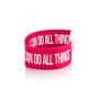 Bible Verse Tap Bracelet For Christian Athletes 