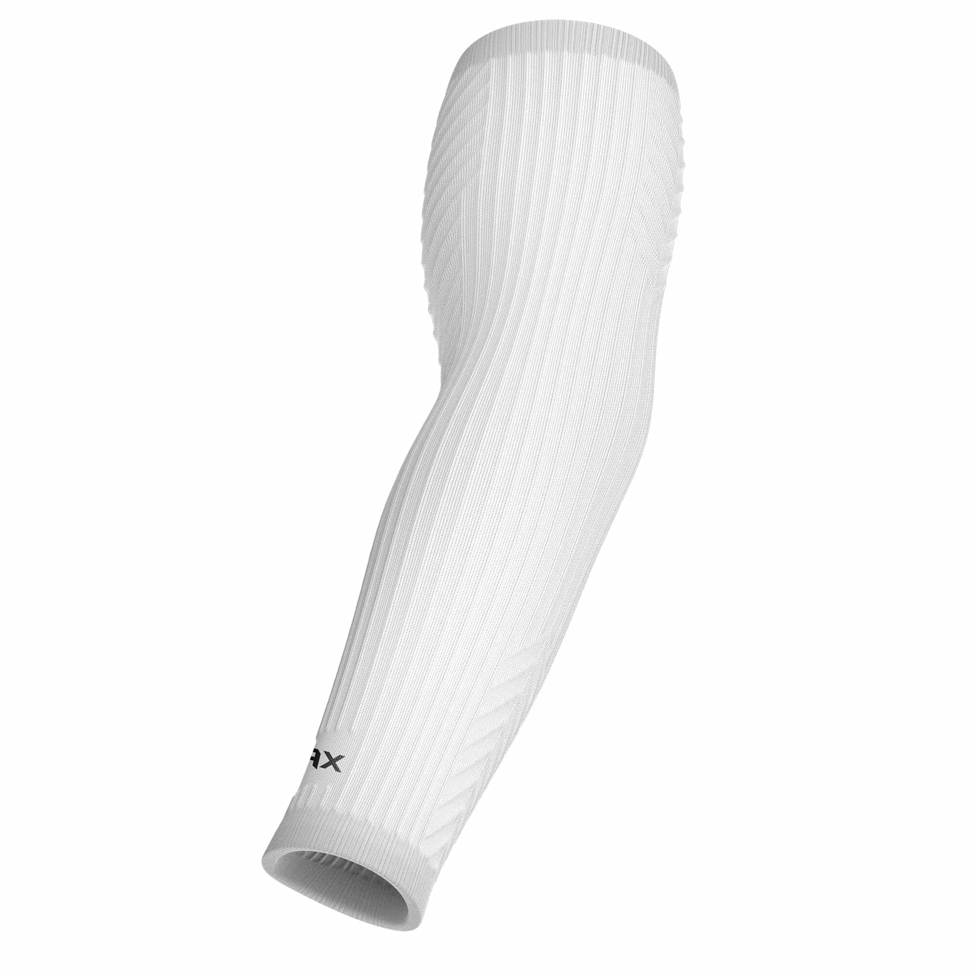 Jax Athletics Recovery Premium Arm Sleeve | White