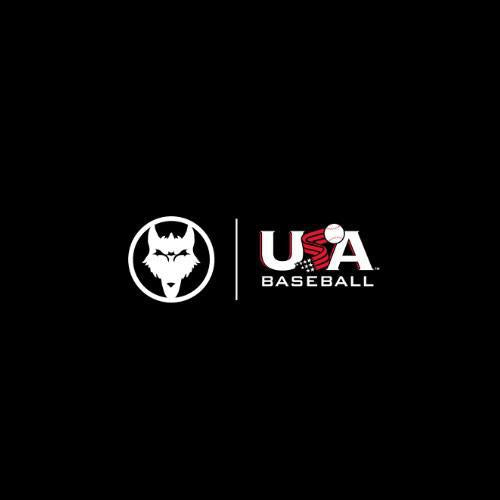 Logo of USA Baseball alongside Team USA branding and bat symbol for USA Baseball Bat Grip Tape (Team USA).