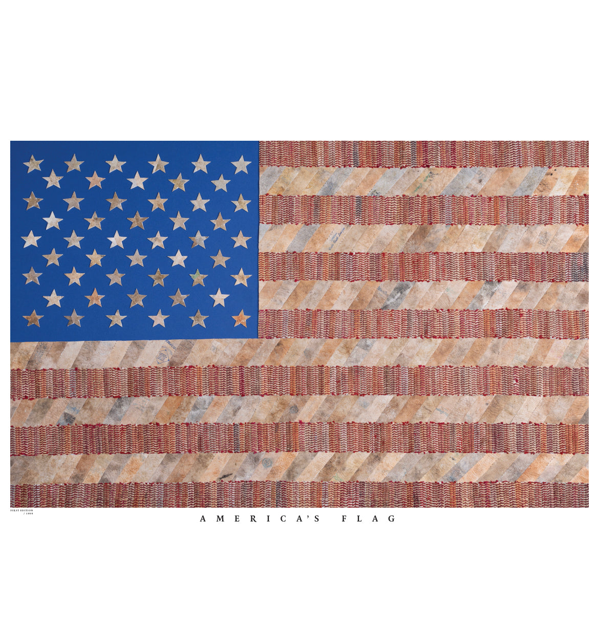 America’s Flag 24x36 Poster -  Autographed LE/1000