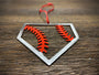Baseball Home Plate Christmas Ornament - “STEEL HOME" Christmas Ornament