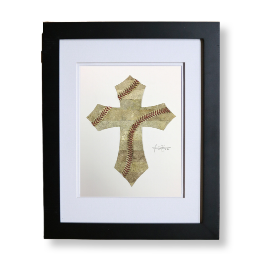 "Two Seam Cross" Original Artwork