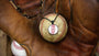 Jet Black Baseball Seam Pendant Necklace