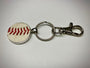 The Baseball Seams Company Silver Baseball Seam Keychain, product detail view