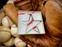 Baseball Ornament - Baseball Stitches Inside Star “STEEL UNITED" Christmas Ornament