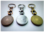 The Baseball Seams Company Baseball Seam Keychain made with used baseball seams, product detail view