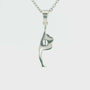 Cheerleader Scorpion Stunt Necklace With Cross