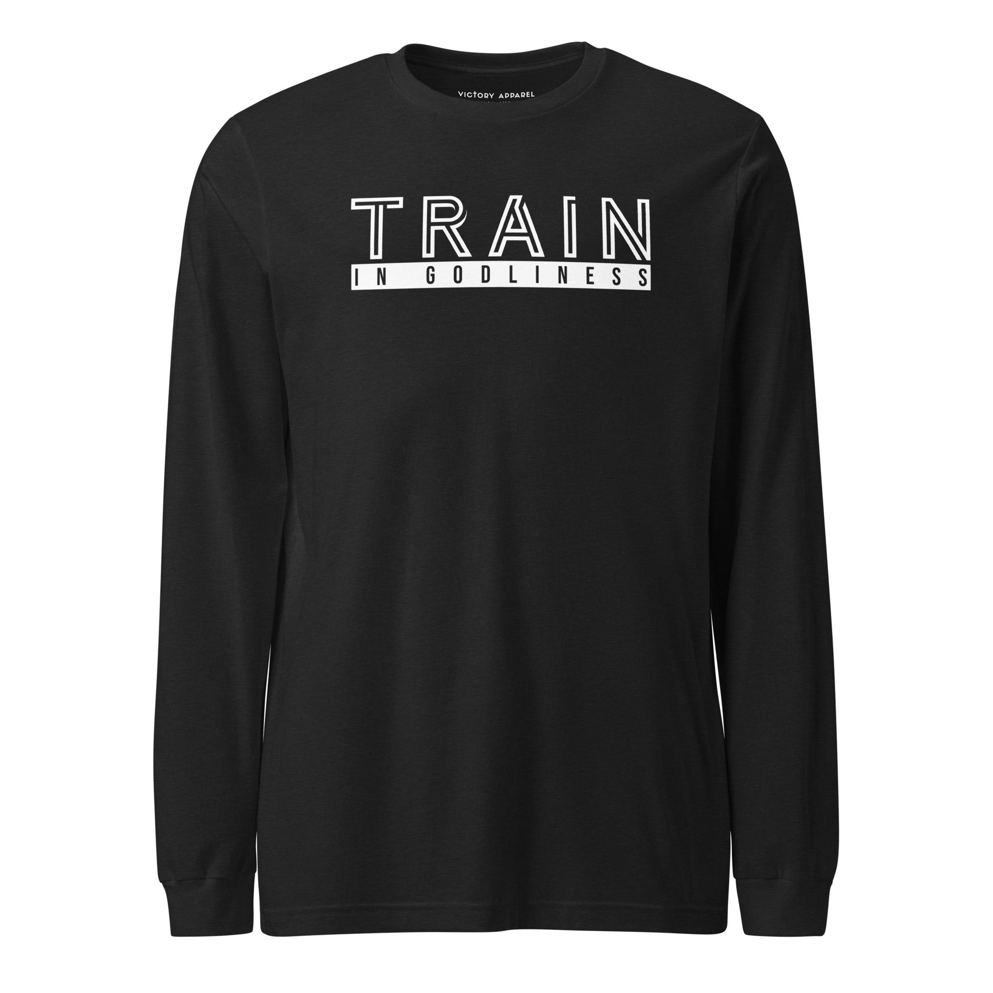 Train in Godliness Longsleeve Tee By Victory Apparel