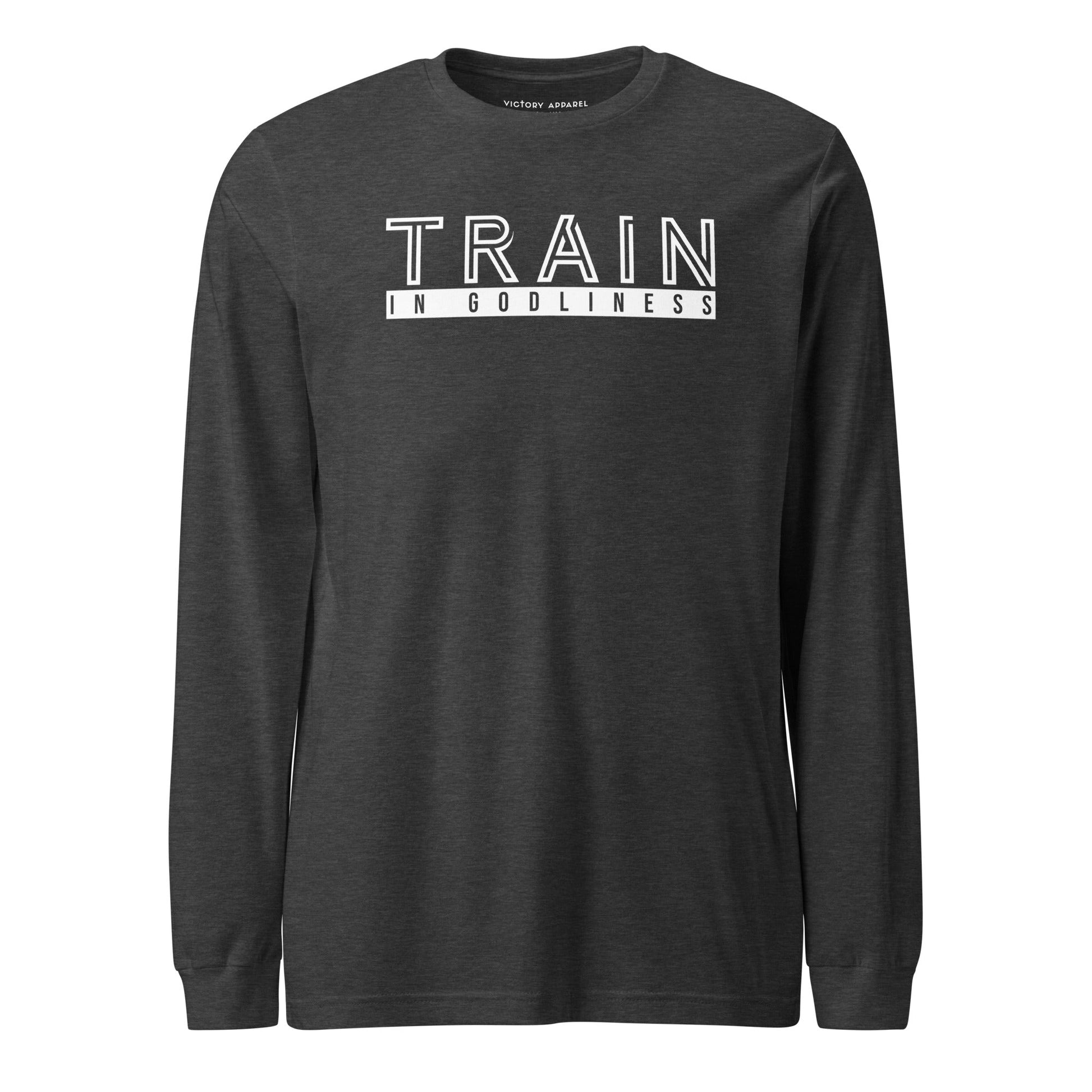 Train in Godliness Longsleeve Tee By Victory Apparel