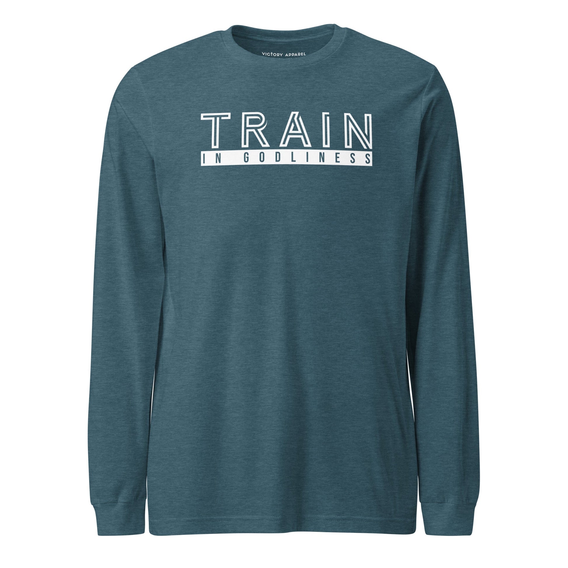 Train in Godliness Longsleeve Tee By Victory Apparel