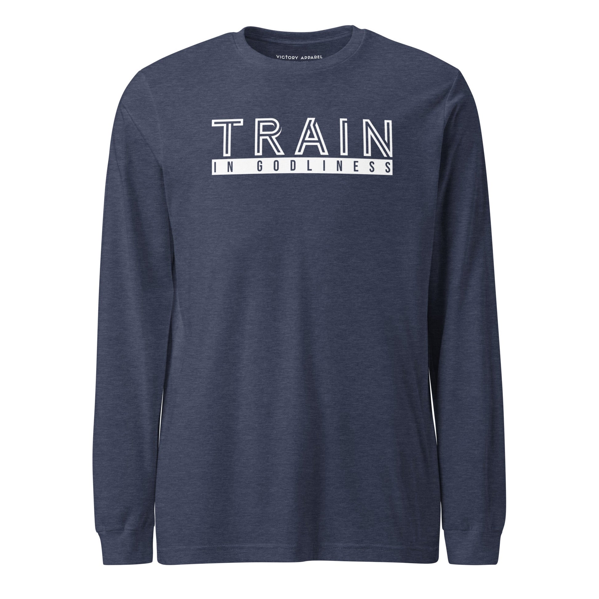 Train in Godliness Longsleeve Tee By Victory Apparel