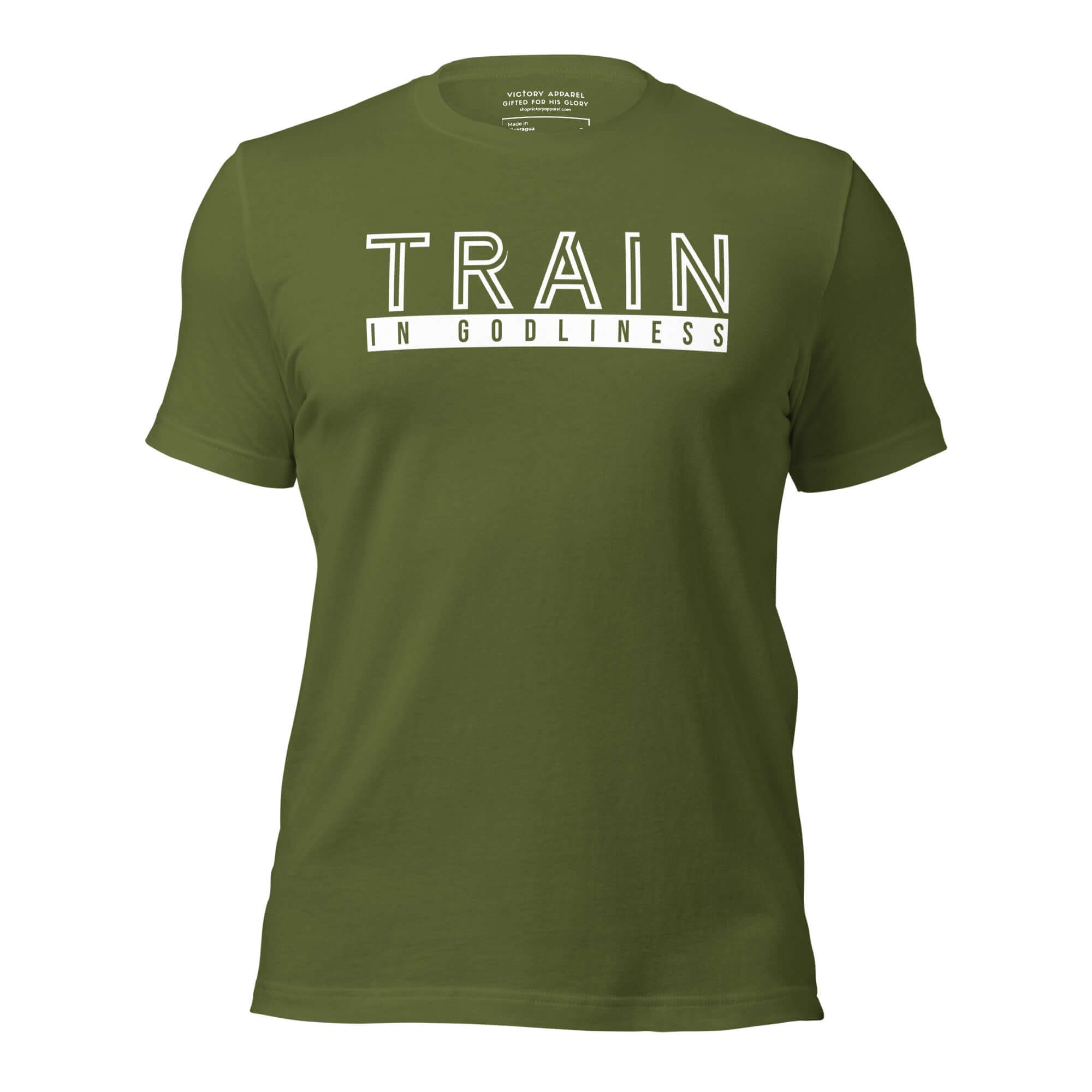 Train In Godliness Tee By Victory Apparel