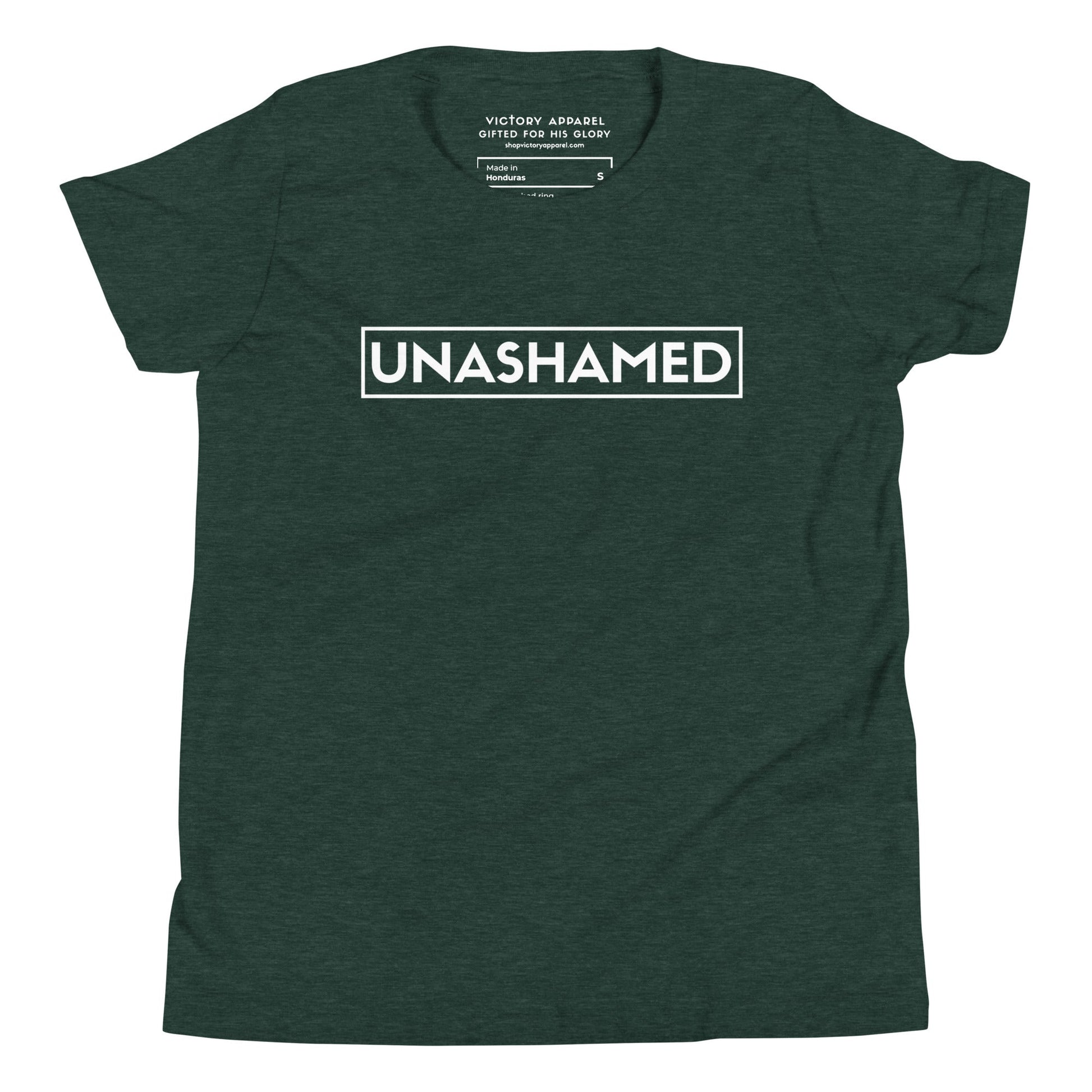 Unashamed Youth Tee By Victory Apparel