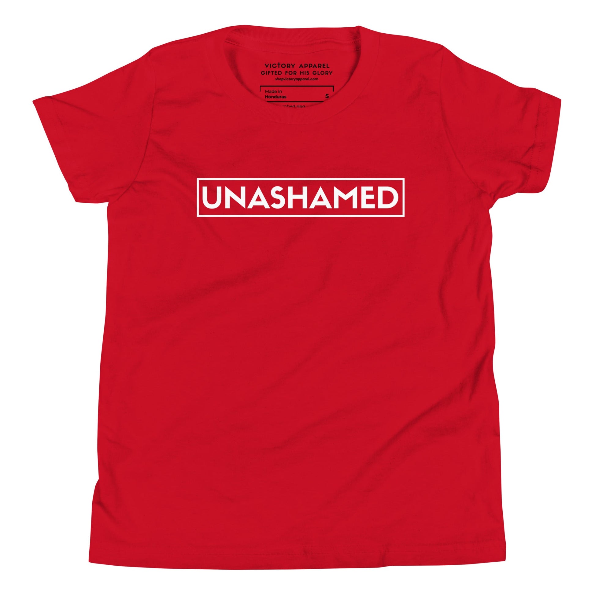 Unashamed Youth Tee By Victory Apparel
