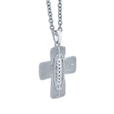 Blitz Football Cross Necklace - All In Faith | Football Cross Pendant