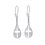Tennis Racket Dangle Earrings - All In Faith