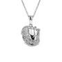 Mini Baseball Glove Necklace | Gold