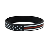 Thin Red Line Firefighter Bracelet