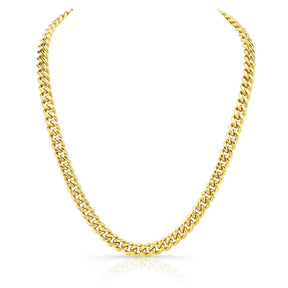 Gold Stainless Cuban Link Chain