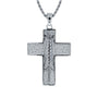 Extra Large Pigskin Football Cross Necklace | Gold | Football Cross Pendant | All In Faith