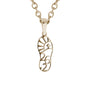 Gold Marathon Necklace | 14k Gold | 10K Gold | 26.2 Mile Marathon Pendant