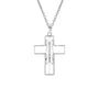 Mini Gridiron Football Cross Necklace | Football Cross Pendant | Football Cross Necklace | All In Faith