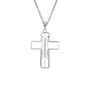 Mini Gridiron Football Cross Necklace | Football Cross Pendant | Football Cross Necklace | All In Faith