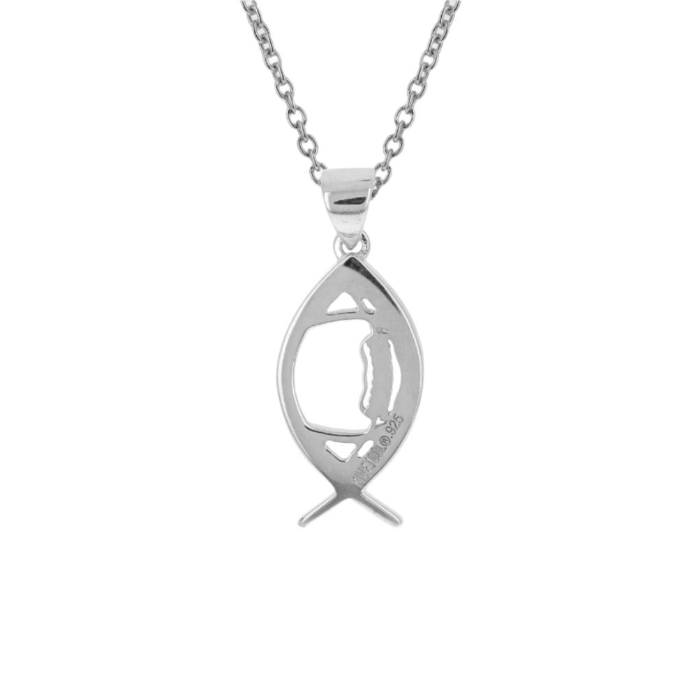 Mini Ichthys Football Necklace