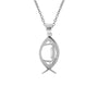 Mini Ichthys Football Necklace
