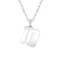 Mini Jersey Number Necklace | Stainless Steel Number Pendant