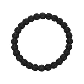 Baseball Power Bracelet Solid Black