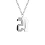 Custom Jersey Number Necklace | Custom Number Pendant | Sterling Silver