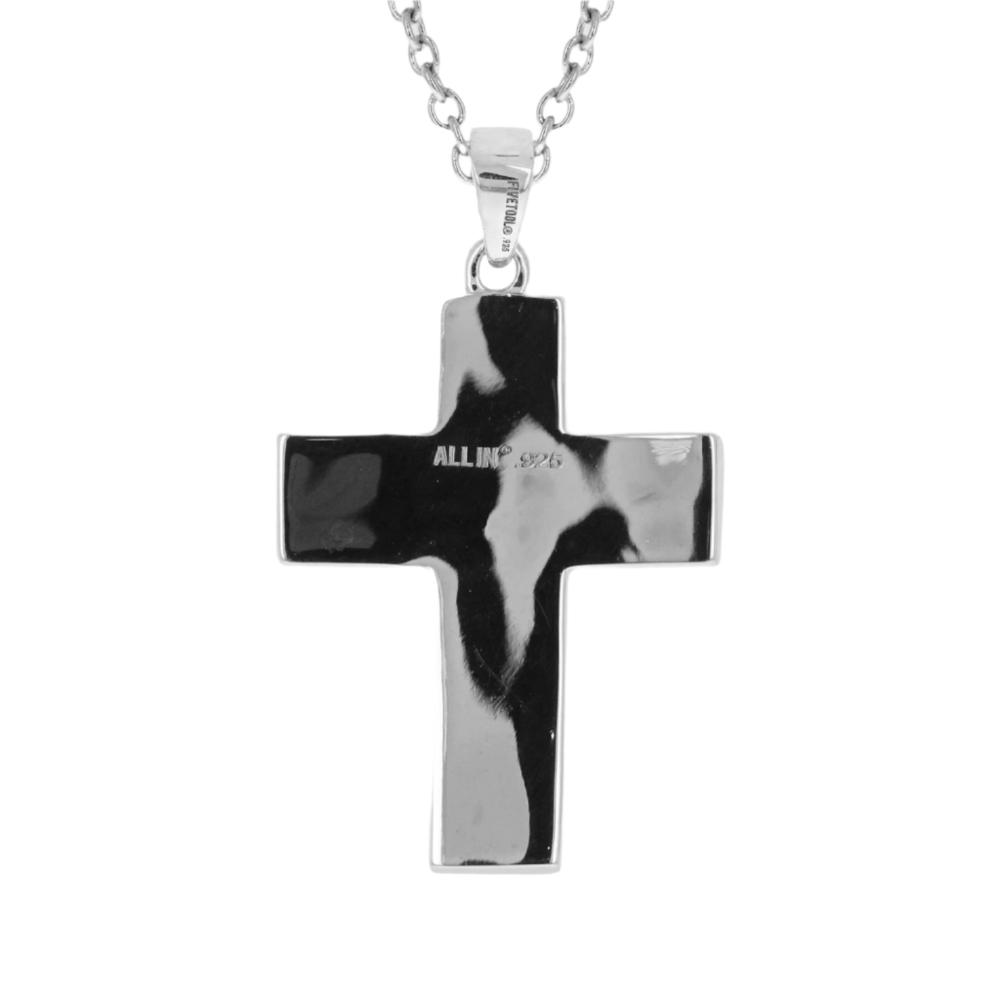 Stainless Pigskin Football Cross