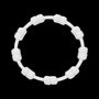 Fitness Weightlifting Power Bracelet White