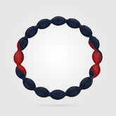 Football Power Bracelet Navy And Red