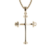 Gold Athlete's Cross