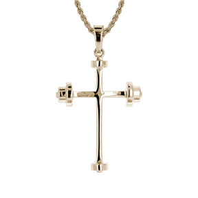 Gold Athlete's Cross