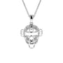 Mini Baseball Catchers Mask Necklace | Stainless Steel