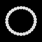 Basketball Power Bracelet White