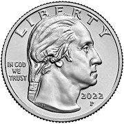 U.S. quarter for size reference
